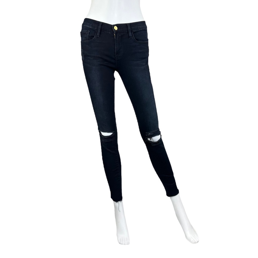 FRAME Black Le Skinny de Jeanne Jeans Size 26 I0369